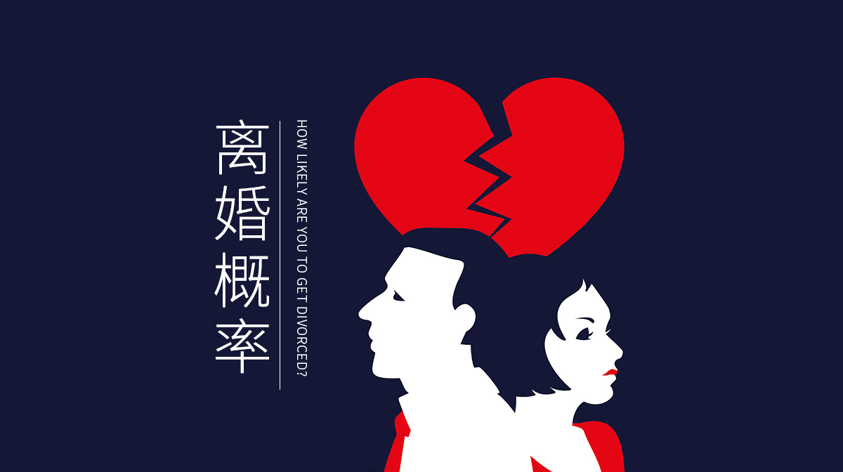 測(cè)你的離婚幾率有多大？