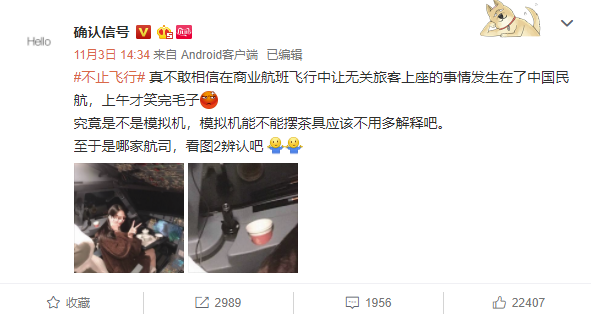 美女進駕駛艙擺拍：對規(guī)則的蔑視，就是對善良的殘忍