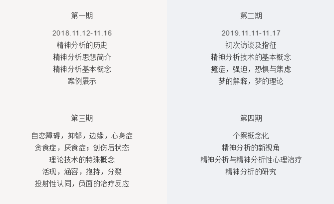 中歐精神分析心理治療基本概念與技術(shù)連續(xù)教育項(xiàng)目報(bào)道