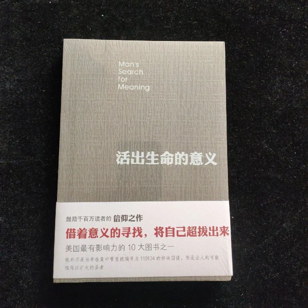 生命在任何情況下都有意義，而你正是賦予它意義的人