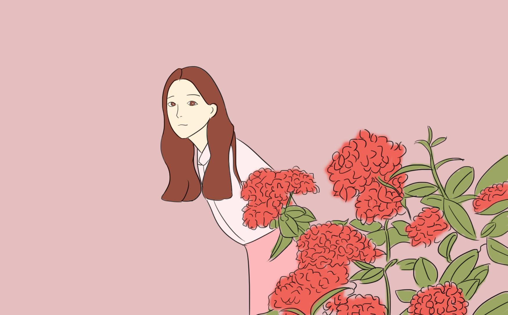 讓自己的青春如春花般綻放