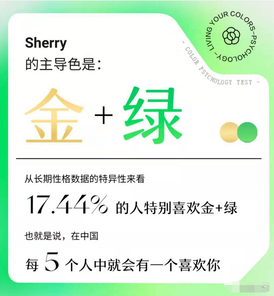 心理科普：你的人格是什么顏色？