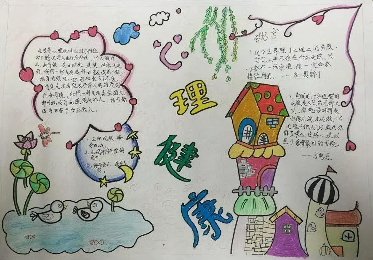 心理健康手抄報內(nèi)容合集精選